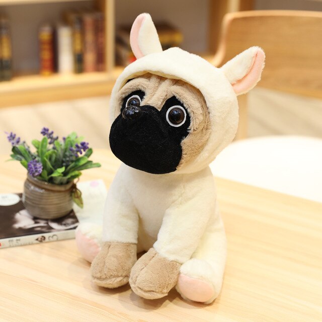 Pug Stuffed Animal Toy | Super Soft Cuddly Plush Design