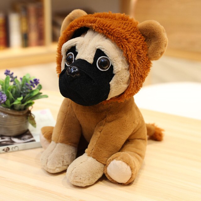 Pug Stuffed Animal Toy | Super Soft Cuddly Plush Design