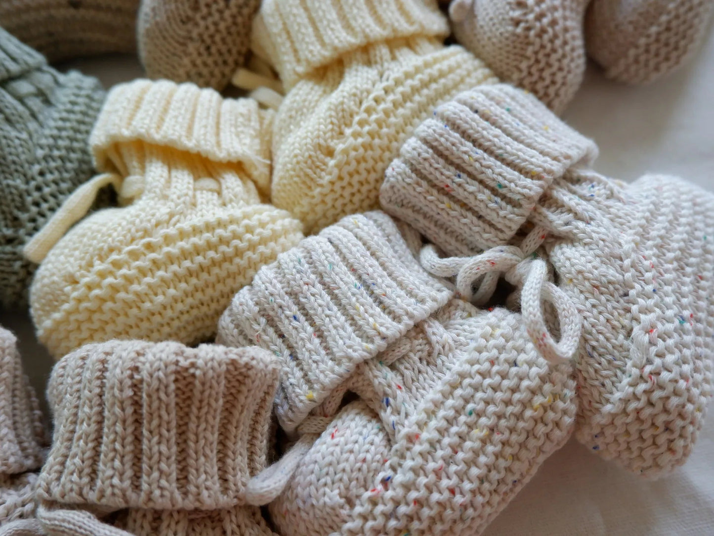 Knitted Baby Booties | Warm, Cozy, and Stylish