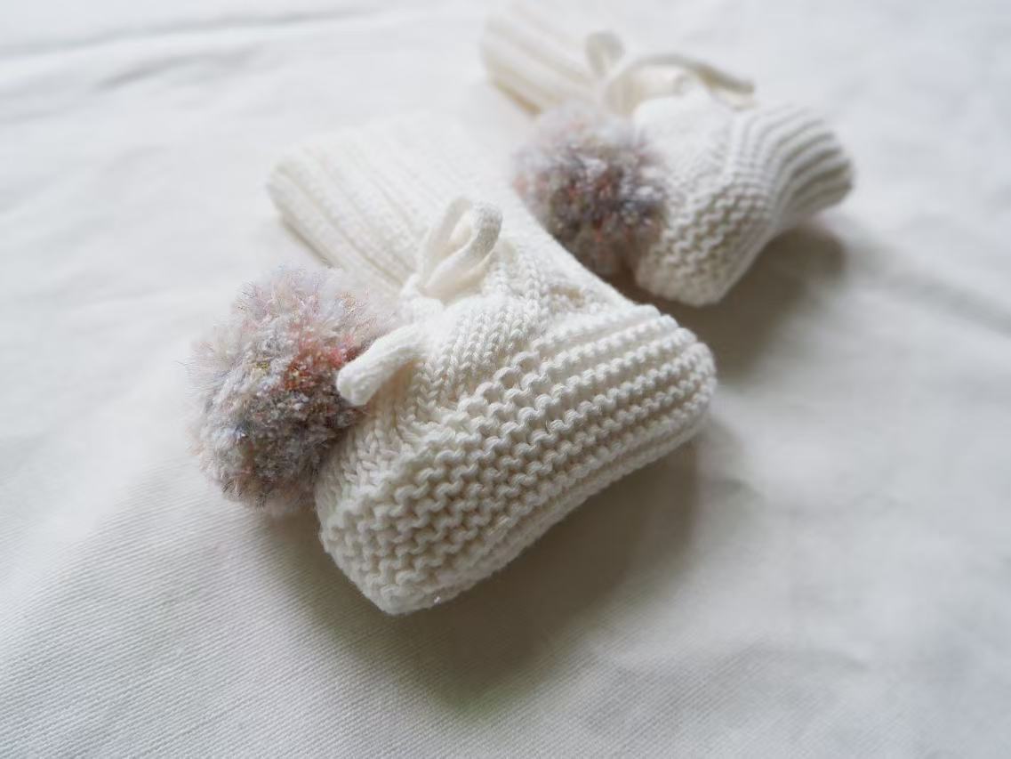 Knitted Baby Booties | Warm, Cozy, and Stylish