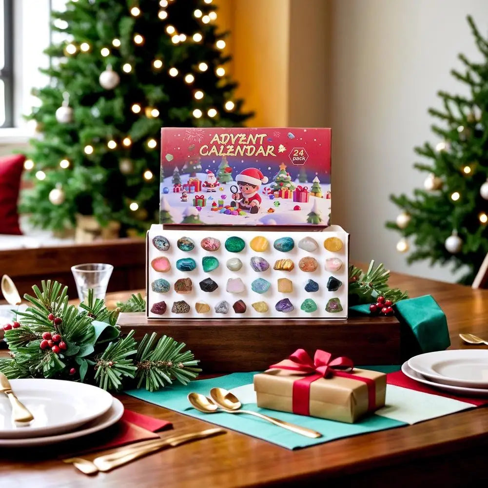 Educational Advent Calendar | Daily Gemstone Activities for Kids