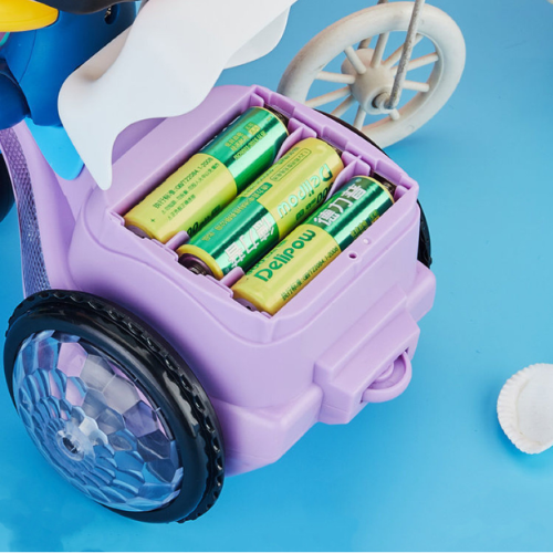 Kids LED Tricycle | Colorful Design with Light Show