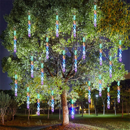 Outdoor LED String Lights | Meteor Shower Effect for Gardens