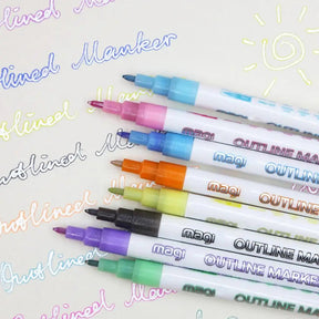 Fluorescent Highlighters Set | Ergonomic, Bright Colors for All Ages