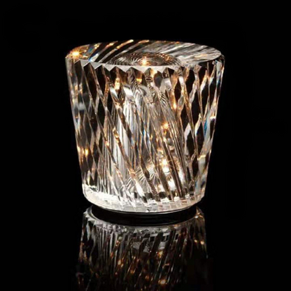 Wireless LED Crystal Lamp | Elegant Design with Long Battery Life