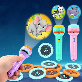Storytelling Torch Projector | Engaging Bedtime Adventure Tool