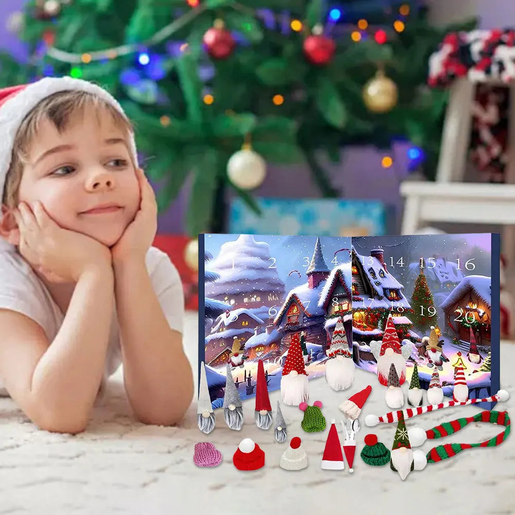 Advent Calendar for Kids | 24 Plush Gnome Surprises