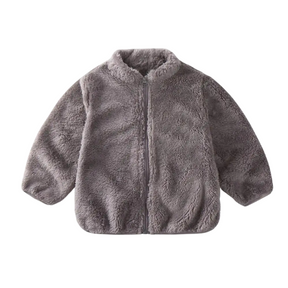 Soft Teddy Jacket for Kids | Cozy Warmth for Cold Days