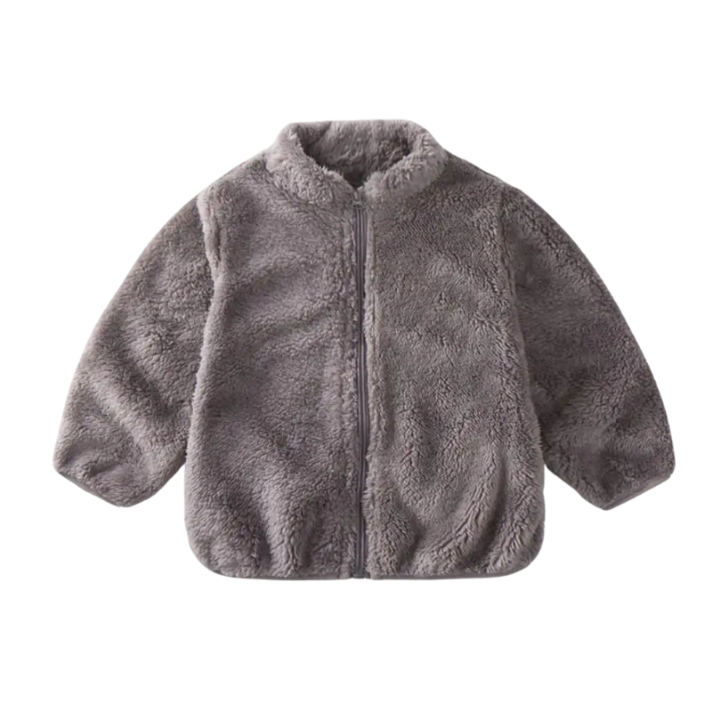 Soft Teddy Jacket for Kids | Cozy Warmth for Cold Days