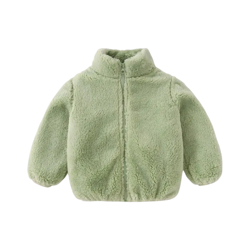 Soft Teddy Jacket for Kids | Cozy Warmth for Cold Days