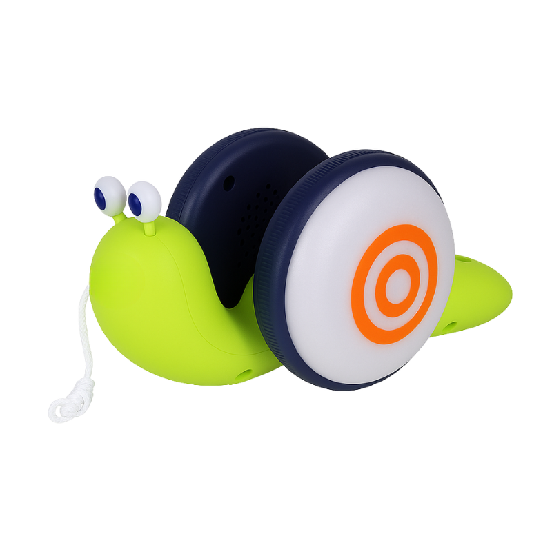 Interactive Pull-Along Snail Toy | Encourages First Steps and Learning