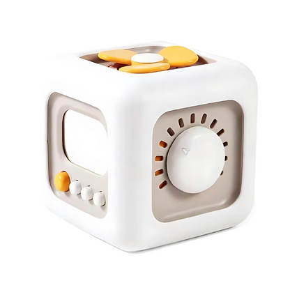 Interactive Sensory Cube Toy | Promotes Curiosity and Fine Motor Skills