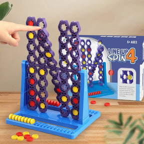 Rotating Four-in-a-Row Game | Engaging Strategy with Dynamic Board