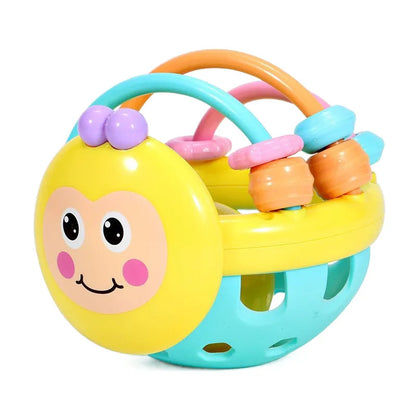 Teething Ball Toy | Spherical Design with Curved Loops