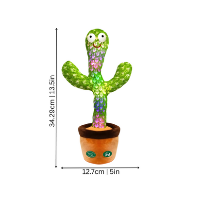 Dancing Cactus Toy | Interactive Singing and Repeating Fun