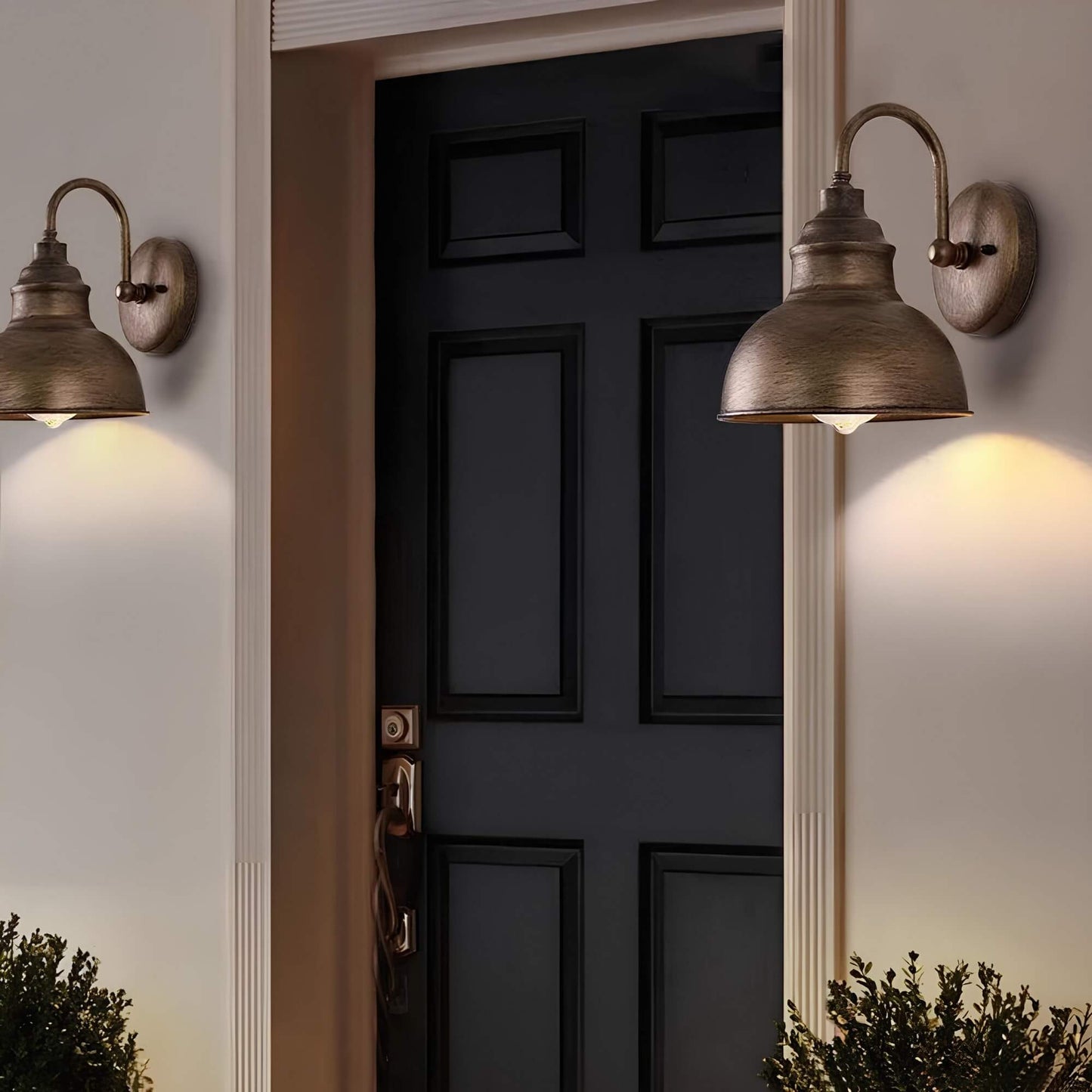 Vintage Outdoor Lantern | Weather-Resistant Rustic Wall Light