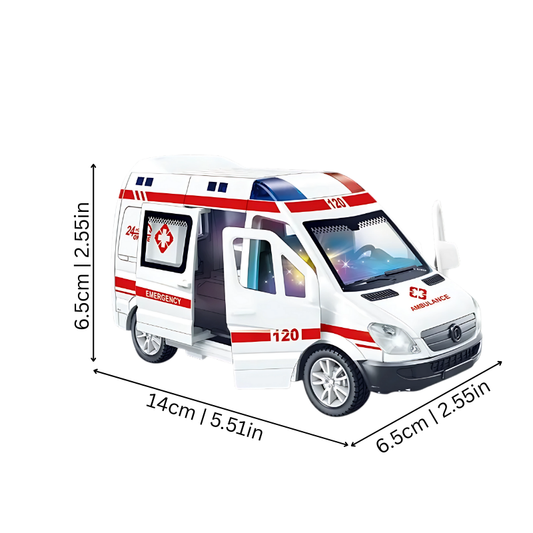 Rescue Vehicle Toy | Realistic Sounds and Lights