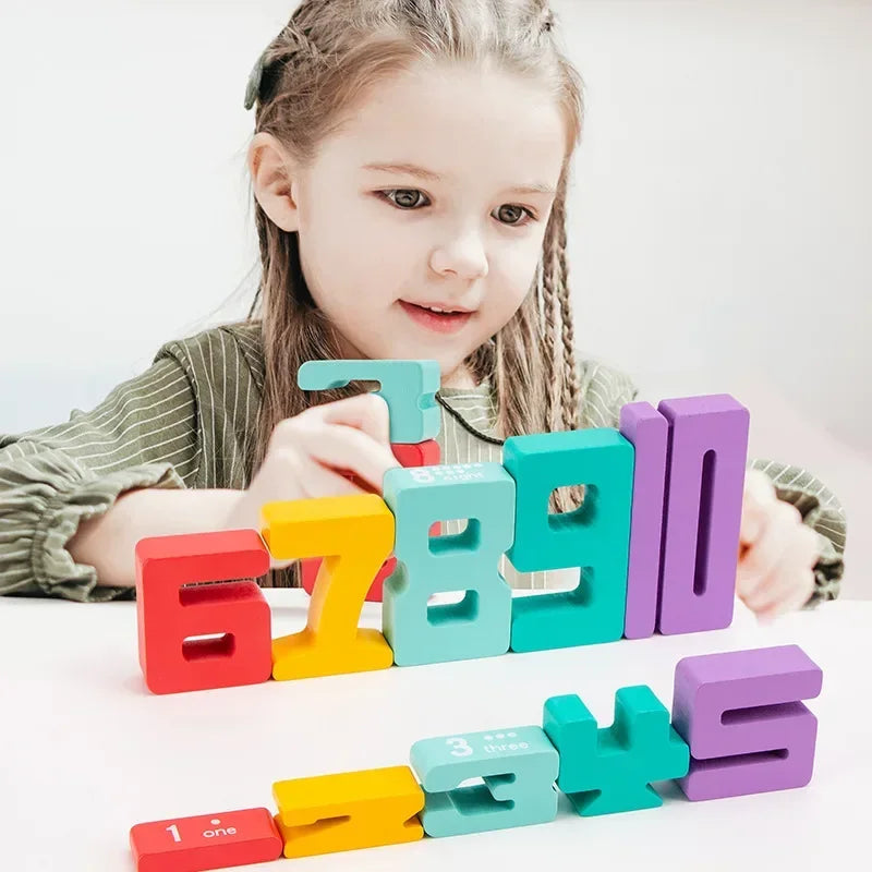 Wooden Learning Blocks for Kids | Safe, Fun & Creative Play