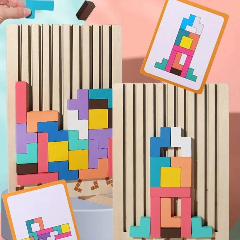 Wooden Team Puzzle Game | Boosts Team Spirit and Problem-Solving Skills