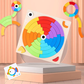 Wooden Creative Building Set | Enhance Imagination and Learning