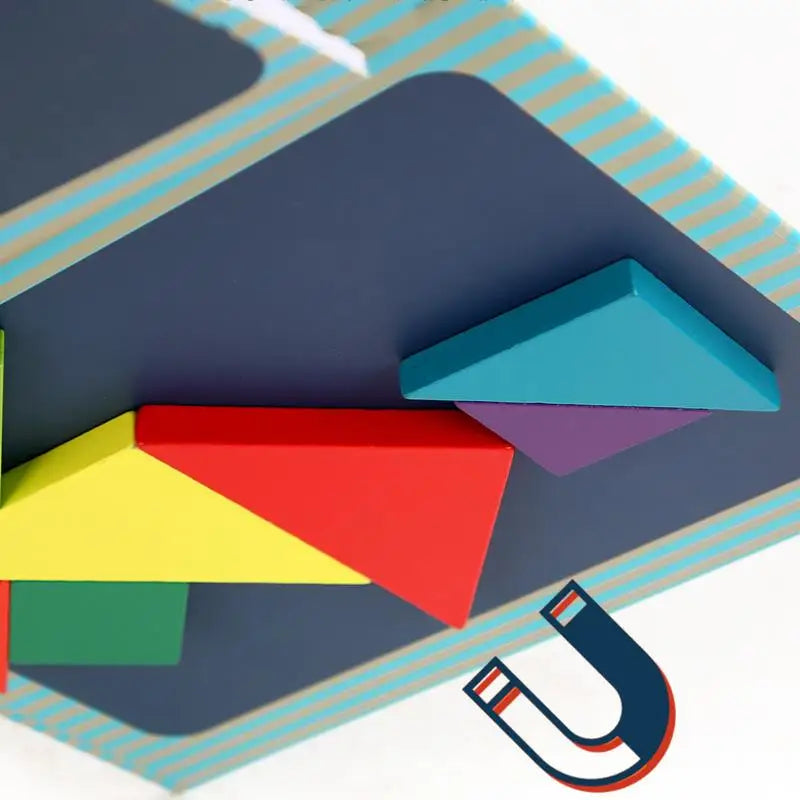 Wooden Tangram Puzzle Set | Boosts Creativity and Problem-Solving Skills