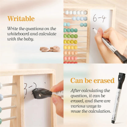 Wooden Abacus Toy | Interactive Montessori Math Learning