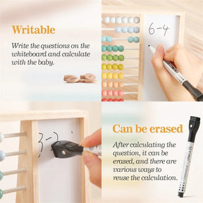 Wooden Abacus Toy | Interactive Montessori Math Learning