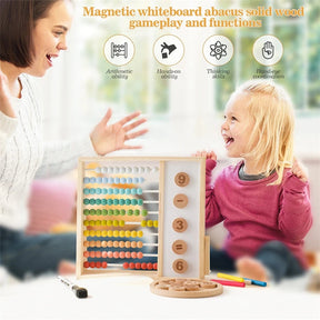 Wooden Abacus Toy | Interactive Montessori Math Learning