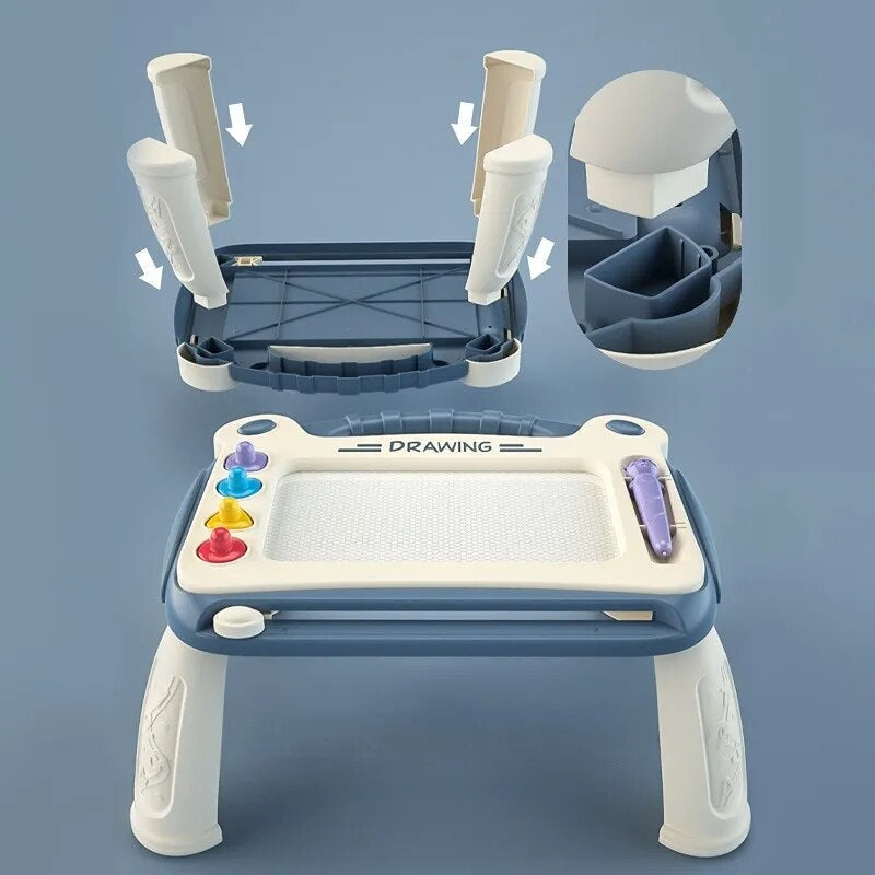 Creative Drawing Board for Kids | Wipeable Surface for Endless Fun