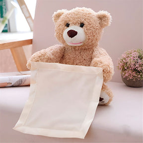 Interactive Plush Bear Toy | Soft Cuddle Companion for Kids