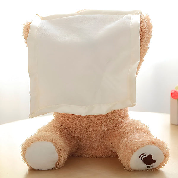 Interactive Plush Bear Toy | Soft Cuddle Companion for Kids