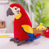 Interactive Talking Parrot Toy | Soft Plush Voice Mimics