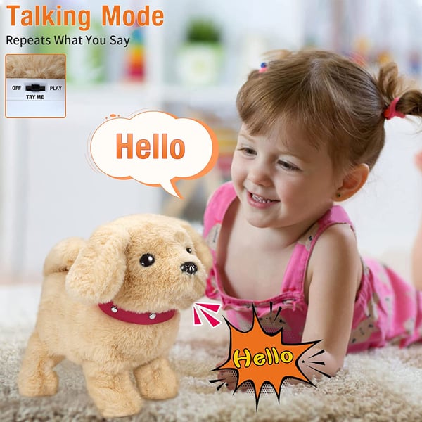 Interactive Toy Dog for Kids | Realistic Movements and Fun Play