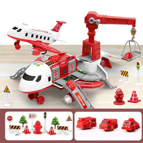 Interactive Toy Plane Set | Engaging Play with Road Accessories