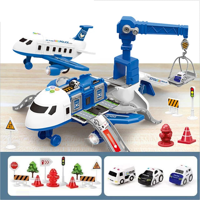 Interactive Toy Plane Set | Engaging Play with Road Accessories
