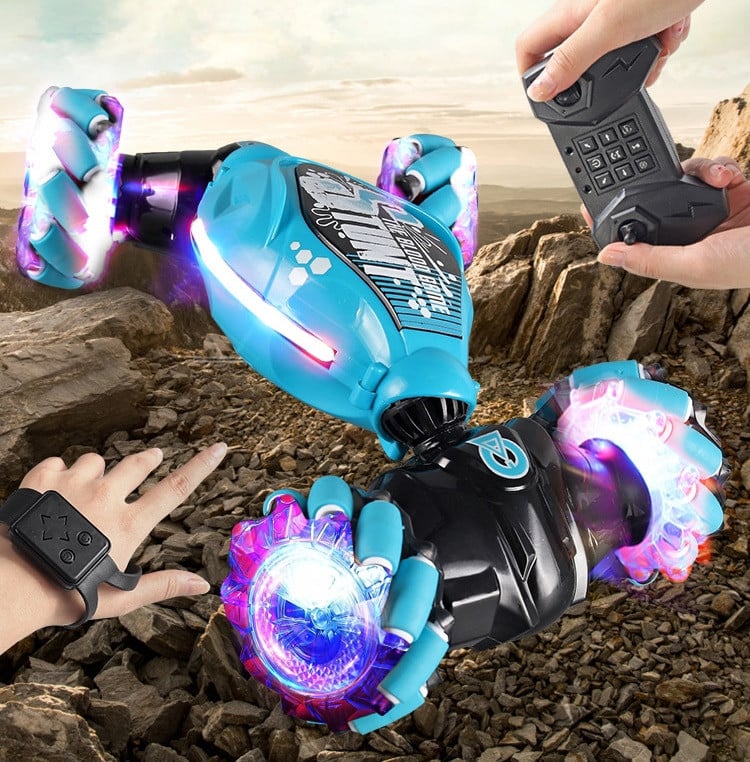Remote Control Stunt Car | 360° Flips & Gesture Control