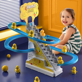 Duck Climbing Slide Playset | Colorful Indoor Water Adventure Toy