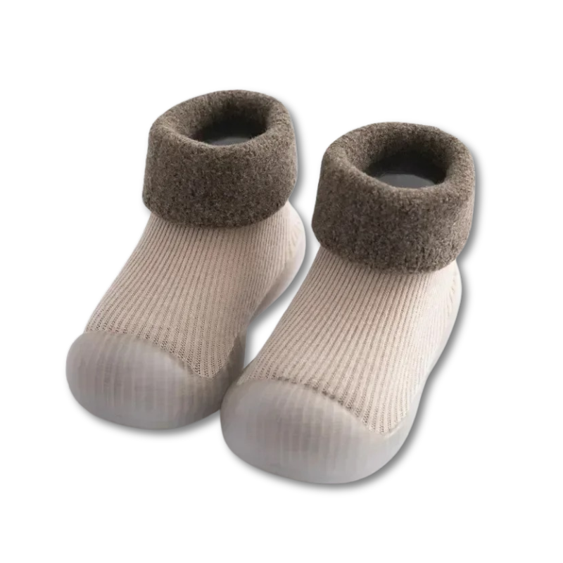 Baby Knitted Booties | Cozy, Non-Slip, Flexible Design