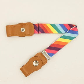 Adjustable Elastic Kids Belt | Flexible No-Buckle Design for Comfort