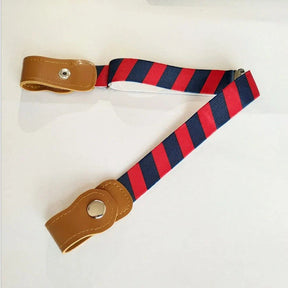 Adjustable Elastic Kids Belt | Flexible No-Buckle Design for Comfort