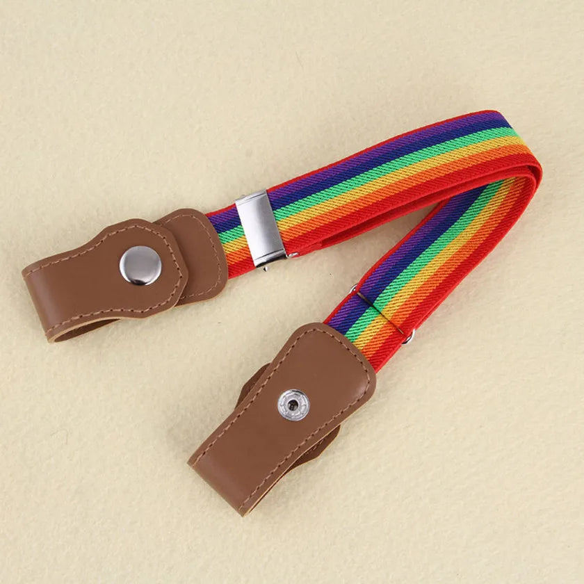 Adjustable Elastic Belt for Kids | Flexible, No-Buckle Design for Comfort