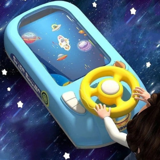 Kids Driving Simulator Toy | Interactive Sound Effects & Light-Up Buttons
