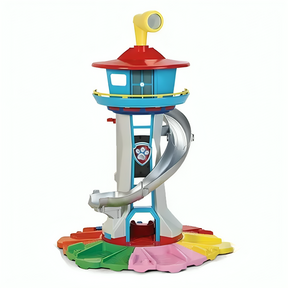 Interactive Play Tower | Engaging Slide and Colorful Figures