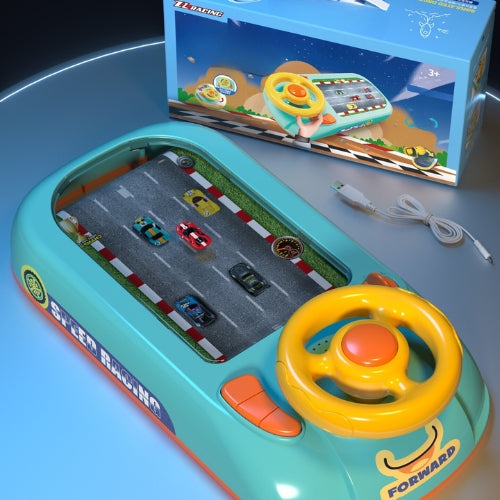 Kids Steering Wheel Toy | Realistic Sounds & Lights for Play