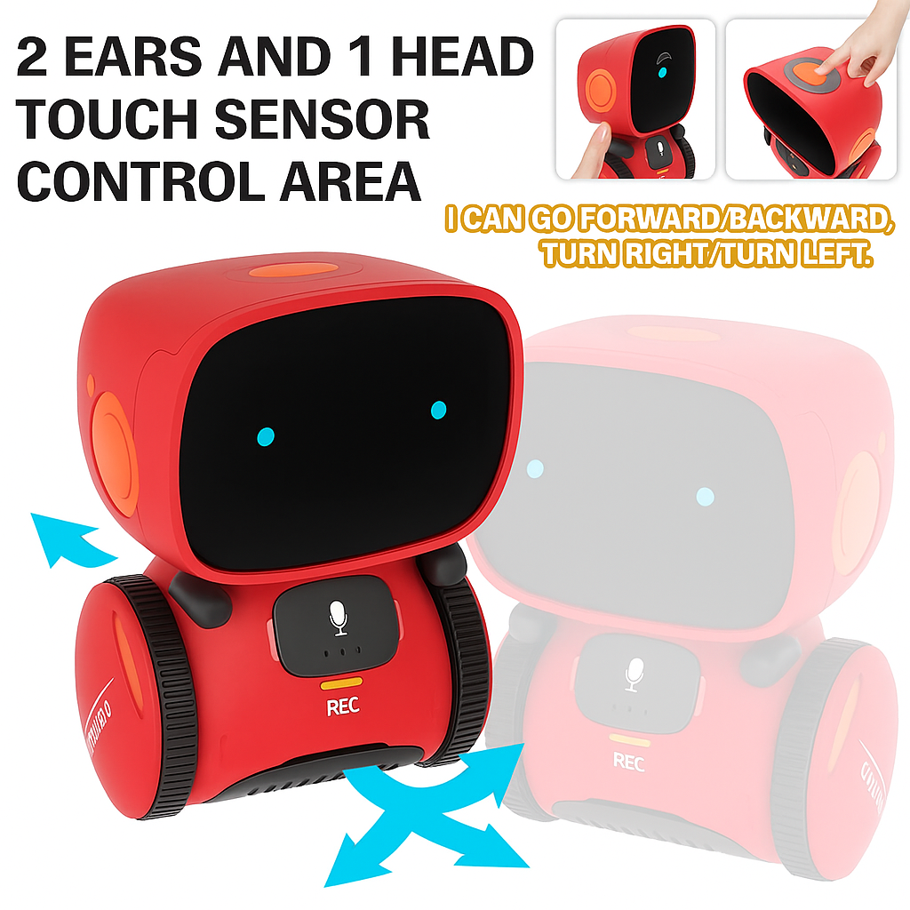 Interactive Talking Robot Toy | Voice Recognition and Fun Learning