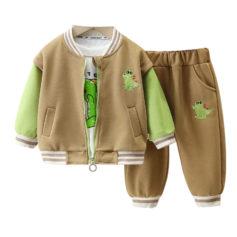 Kids Dino Clothing Set | Comfy Cotton T-Shirt, Pants, Accessories