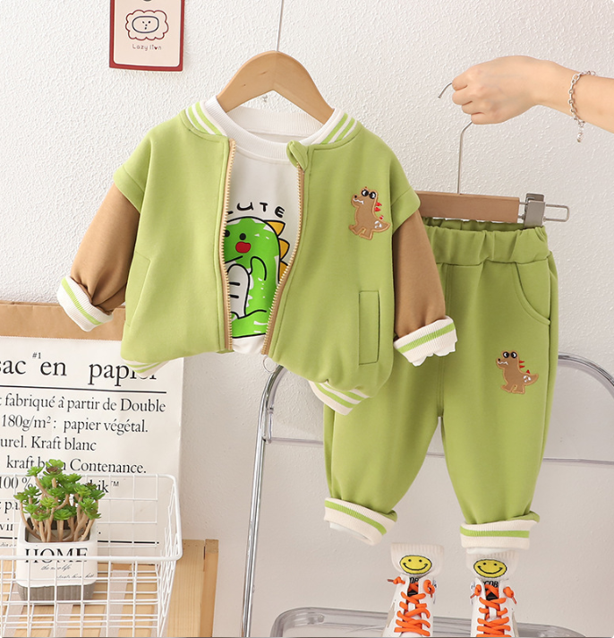 Kids Dino Clothing Set | Comfy Cotton T-Shirt, Pants, Accessories