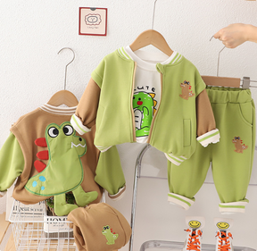 Kids Dino Clothing Set | Comfy Cotton T-Shirt, Pants, Accessories