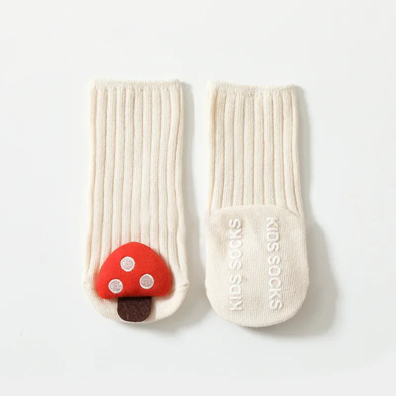 Kids Anti-Slip Socks | Comfortable Cotton with Extra Grip