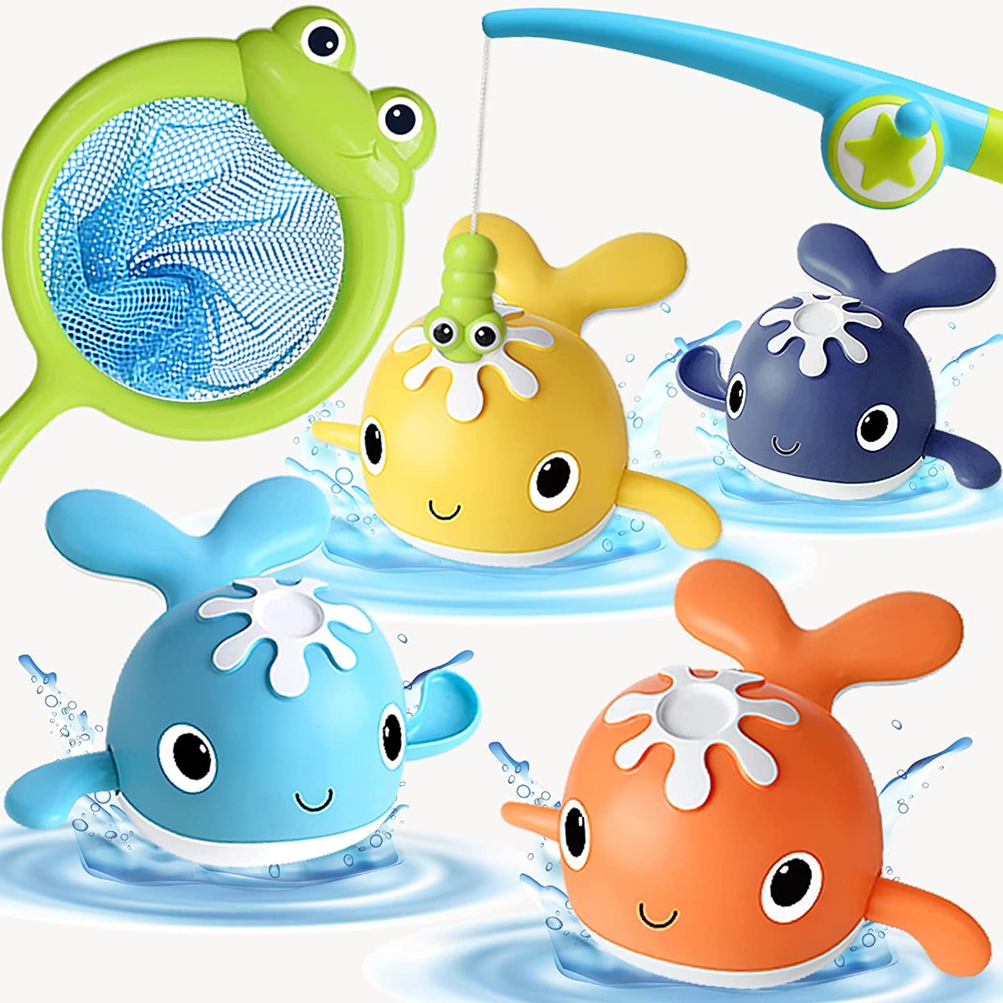Kids' Bath Animal Toy Set | Educational, Safe, Fun Playtime